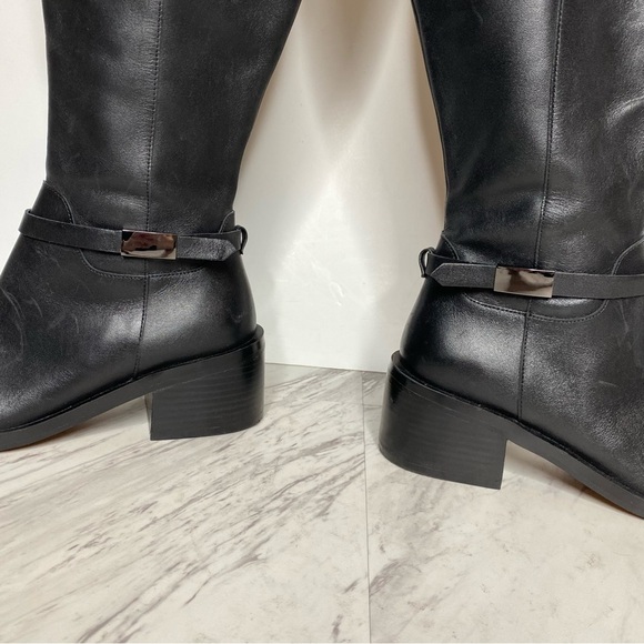 Linea Paolo Kamile Black Riding Boot 8.5 M - Picture 9 of 16
